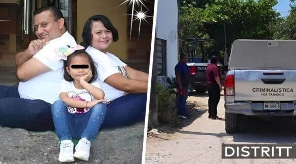 Familia muere dentro de su auto en Tabasco huían del calor