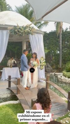 Novia Muestra Ropa Interior En Su Boda Tras Descuido VIDEO