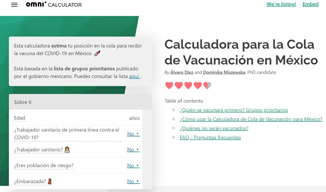 ¿Cuándo me toca vacunarme contra la COVID-19?