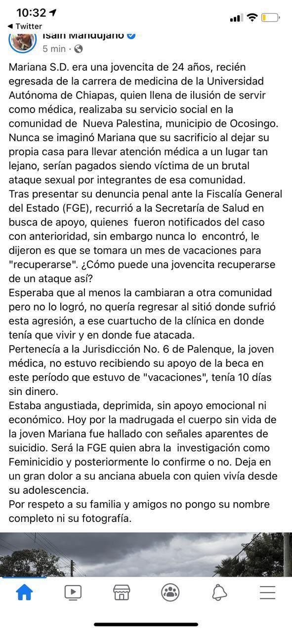 Justicia para Mariana, ¿qué se sabe del caso?