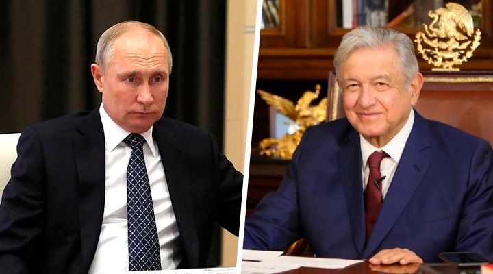 AMLO acuerda con Putin llegada de vacuna Sputnik V a México