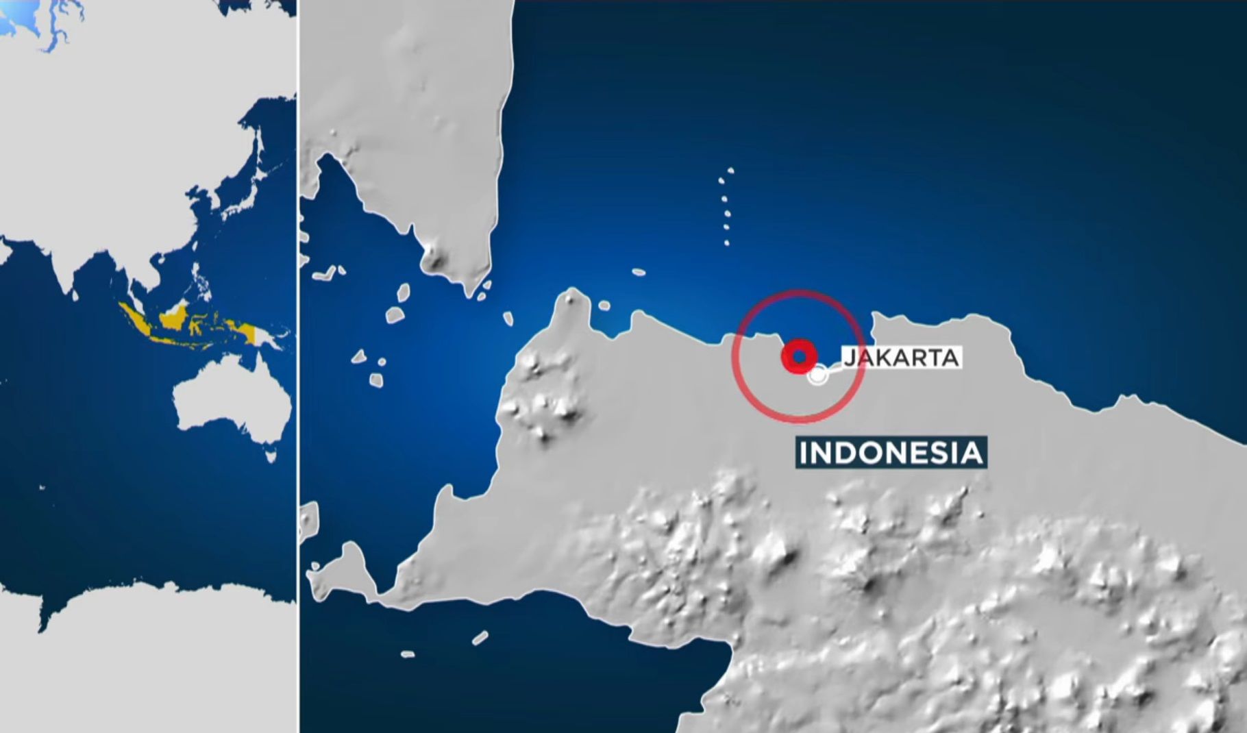 Buscan restos del avión accidentado en Indonesia; 62 personas estaban a bordo