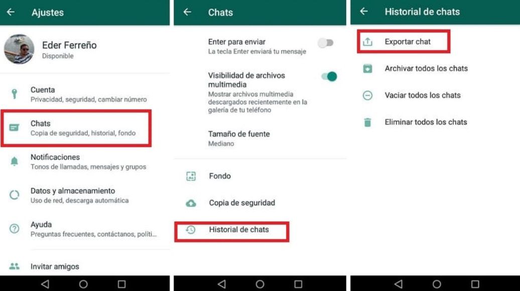 ¿Puedo pasar mis conversaciones de WhatsApp a Telegram?