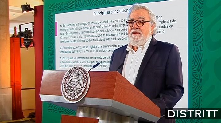 Más de 80 mil desaparecidos en México, de 2006 a 2020 Alejandro Encinas