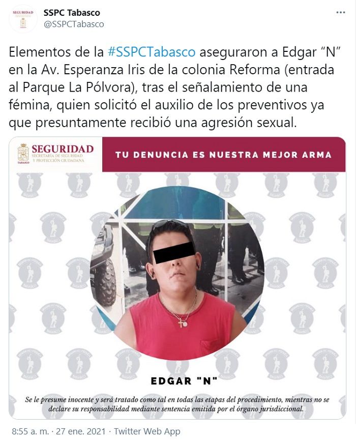 Detienen al supuesto acosador