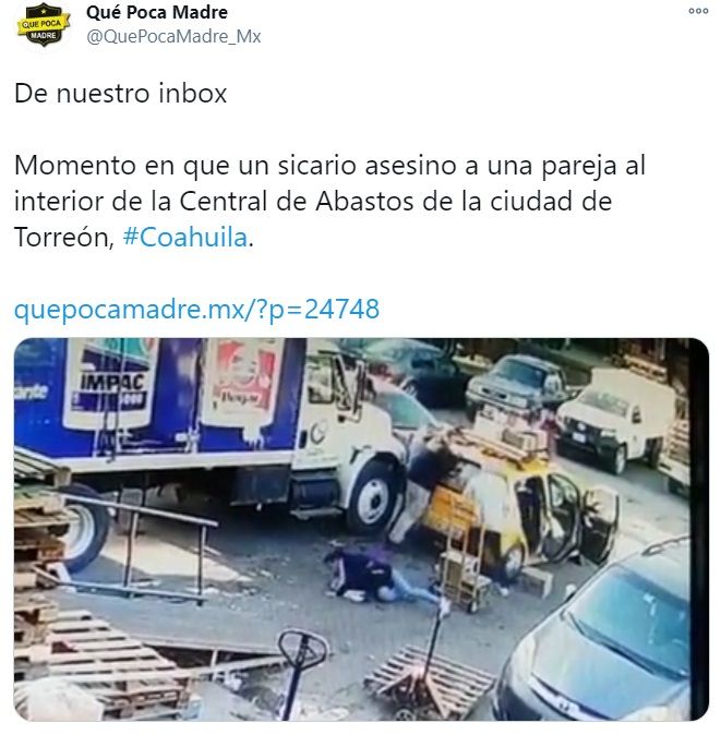 Avanzan investigaciones de homicidio en mercado de Torreón