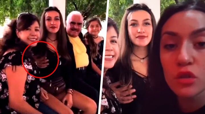 Fan de Vicente Fernández reacciona a video donde cantante le toca un pecho