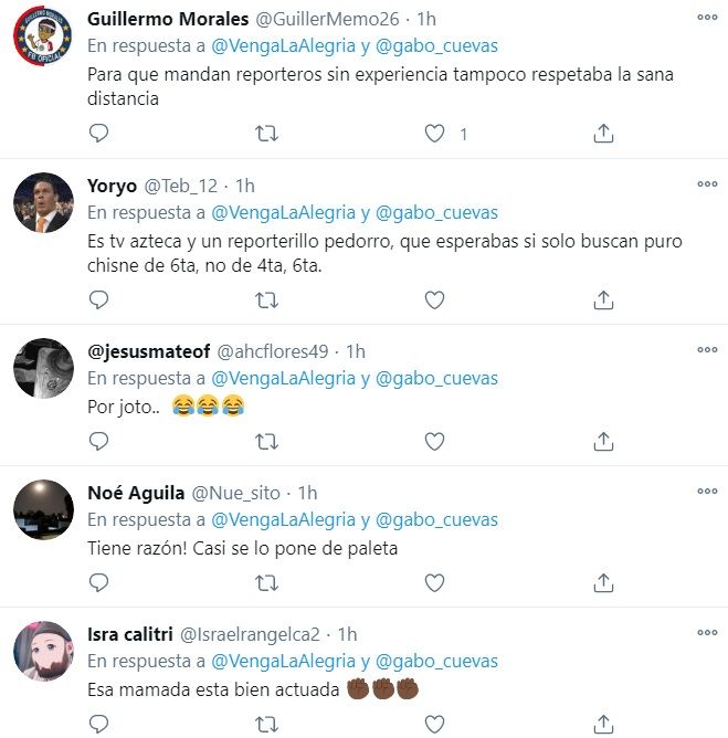 Critican a Eduardo Yáñez por agredir a reportero de VLA
