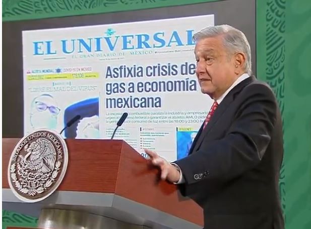 López obrador acusa a El Universal de amarillista