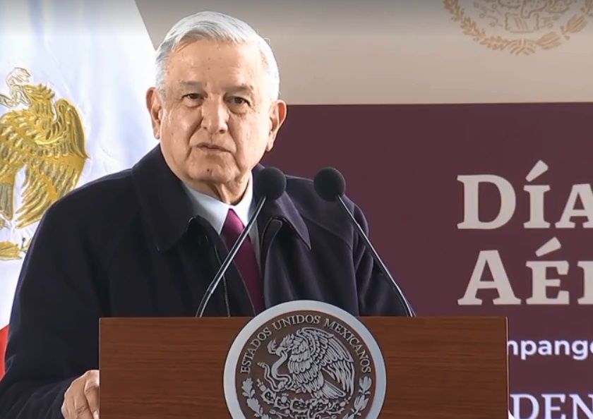 Mensaje de AMLO por inauguración de Santa Lucía