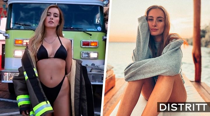 Quién es Catalina Gallardo, modelo fotografiada en estación de Bomberos de Cancún