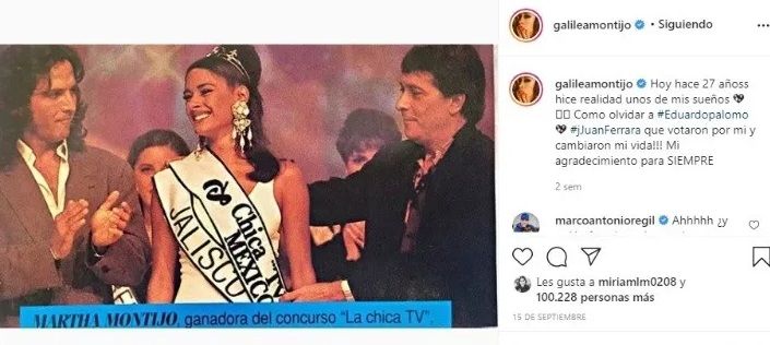 ¿Cómo se veía antes Galilea Montijo?