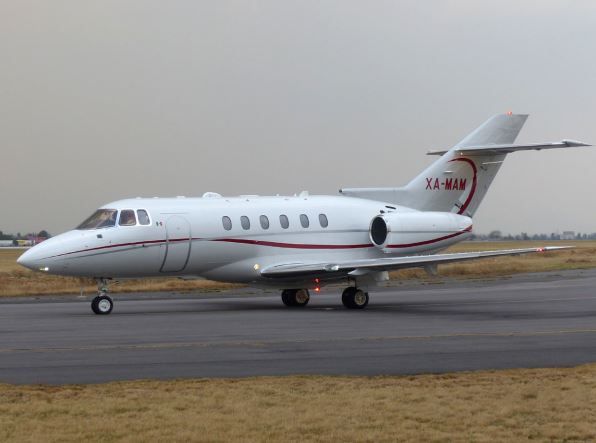 Mara Lezama viaja en vuelo privado