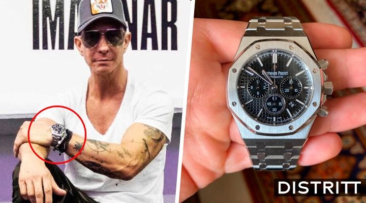 Erik Rubín. ¿Cuánto cuesta el reloj Audemars Piguet que le robaron?