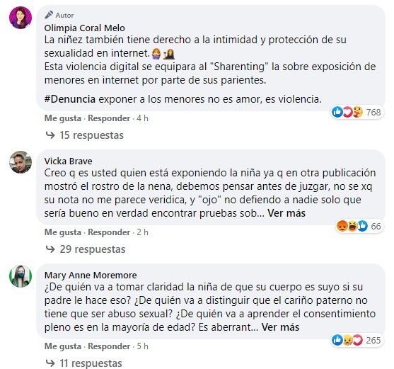 Condenan fotos de candidato de MC con su hija