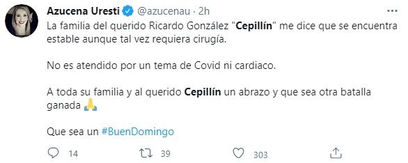 El payasito explica el motivo de su presencia en el hospital