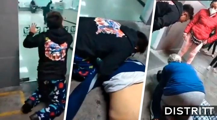 CDMX. Hombre muere en puerta de urgencias del IMSS (VIDEO)