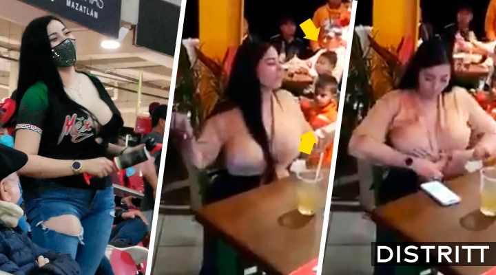 Lady Topless. El polémico baile de Fátima Muñoz en restaurante