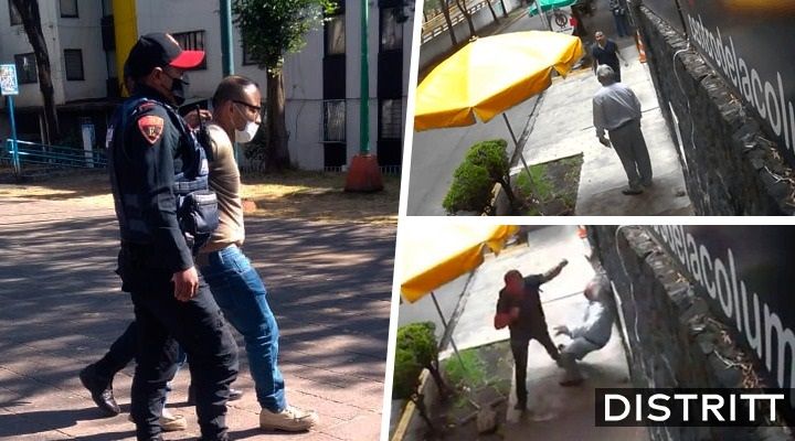 Lord Banqueta. Liberan a hombre que golpeó a anciano en CDMX