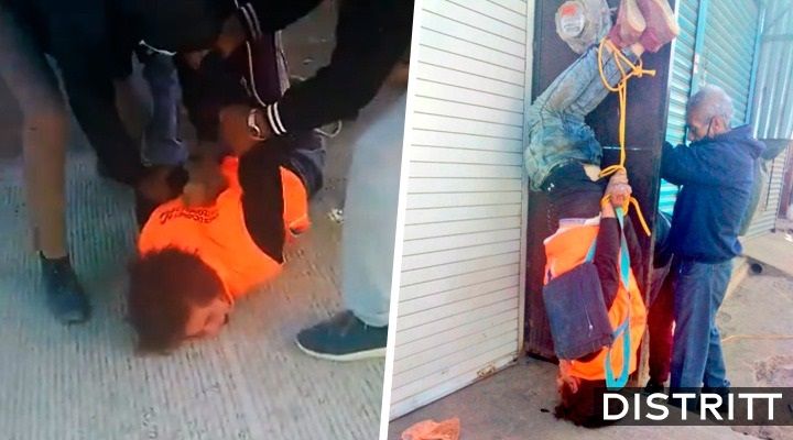 Oaxaca. Intentan linchar ladrón en Central de Abasto (VIDEO)