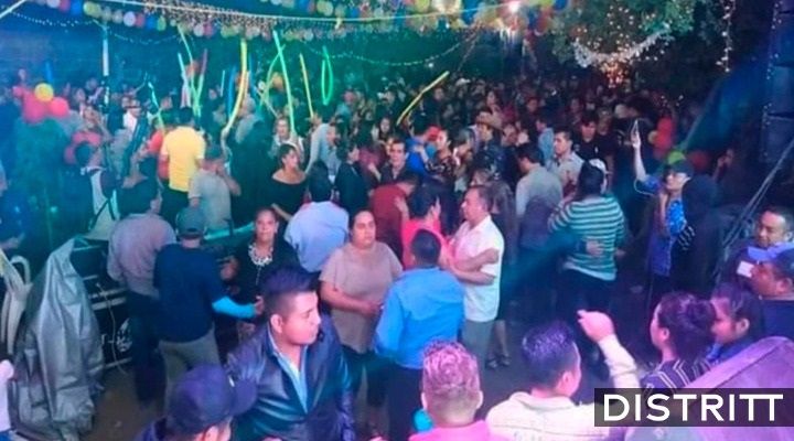 Oaxaca. San Juan del Río, con brote de COVID-19 tras baile masivo