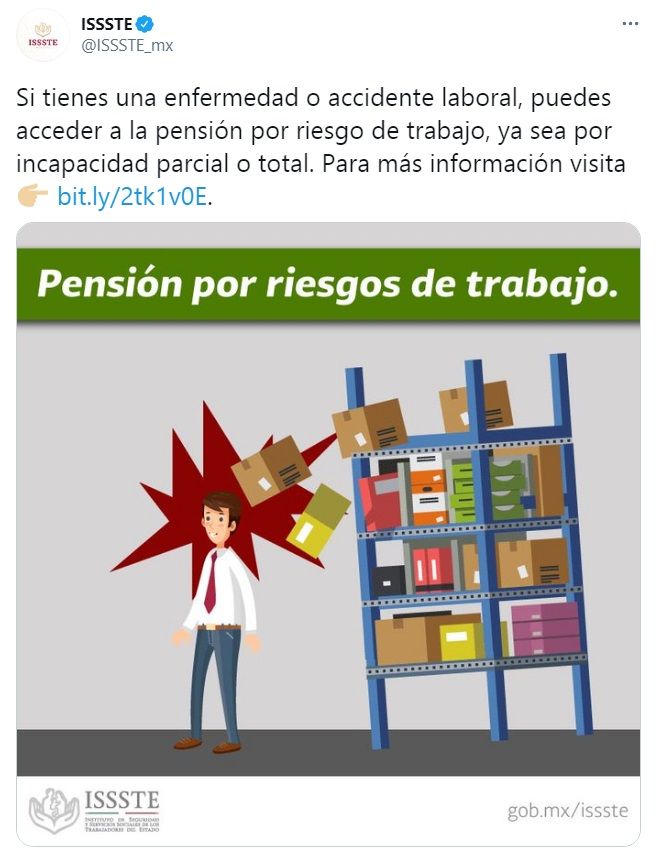 Tipos de pensión ISSSTE