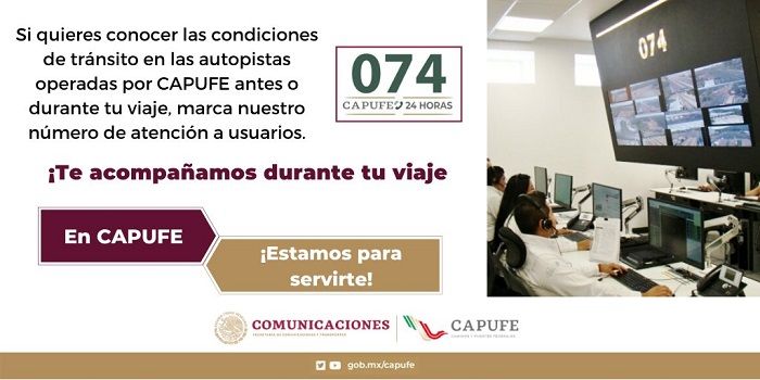 Nuevas tarifas en casetas de Capufe 2021