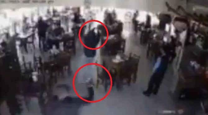 Captan violento asalto en restaurante de San Vicente Chicoloapan (VIDEO)