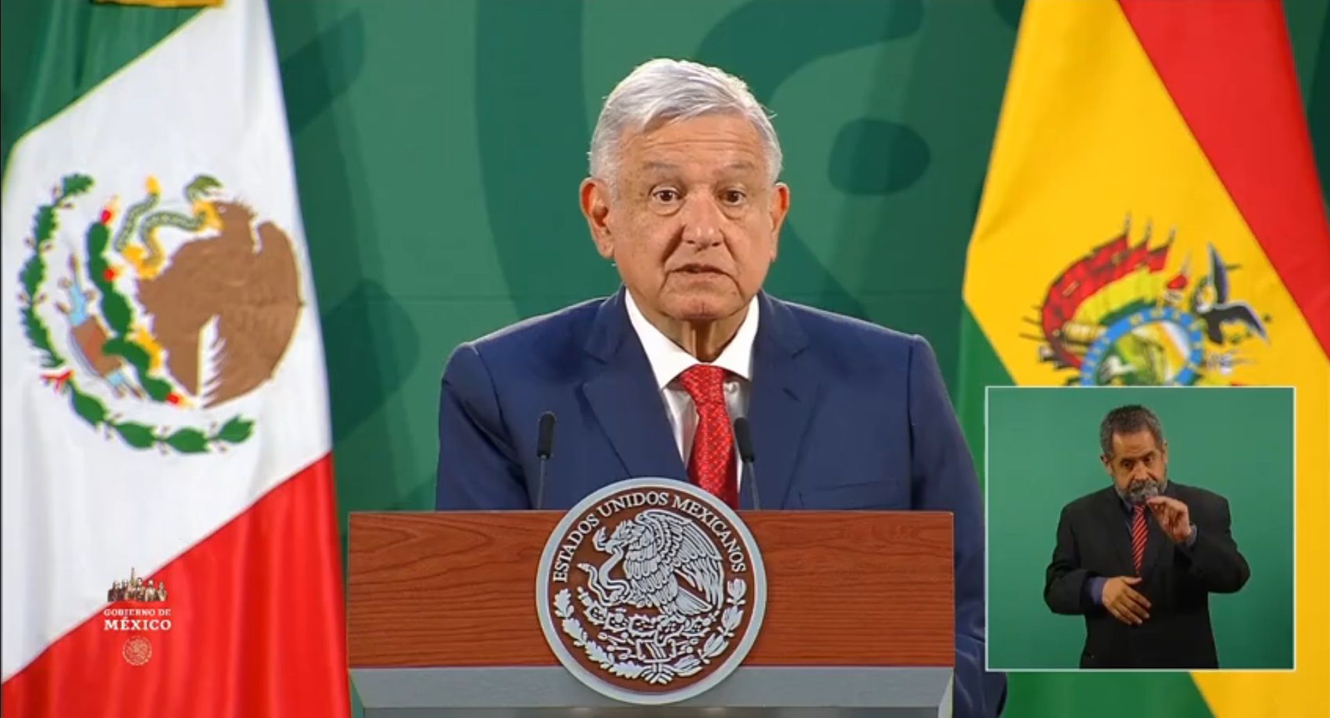 AMLO da bienvenida a presidente de Bolivia; Arce agradece solidaridad de México