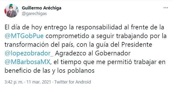 Las polémicas de Aréchiga, extitular de la SMT 