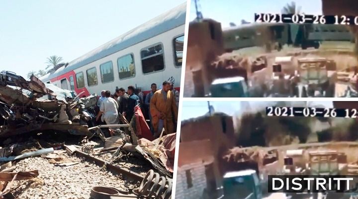 Egipto. Choque de trenes deja al menos 32 muertos (VIDEO)