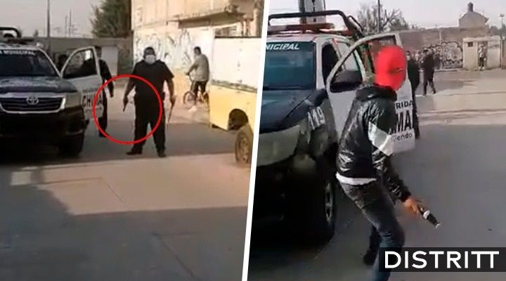 Edomex. Policía le dispara a mujer en Chimalhuacán (VIDEO)