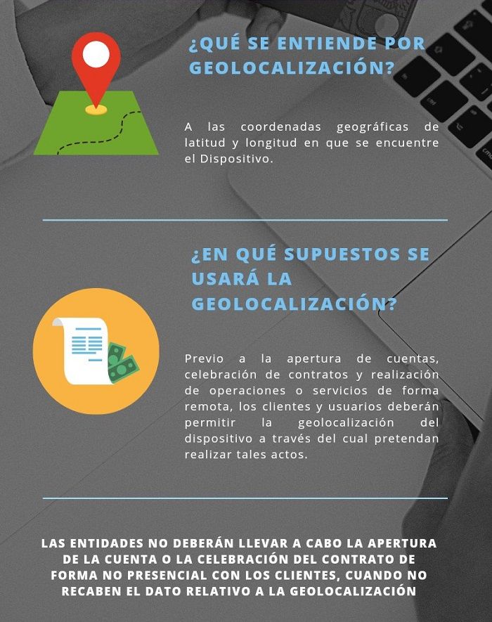 ¿Por qué piden geolocalización en bancos?