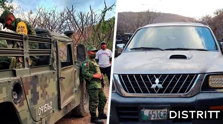 Guatemalteco asesinado por militares durante retén en Chiapas; pobladores los retienen