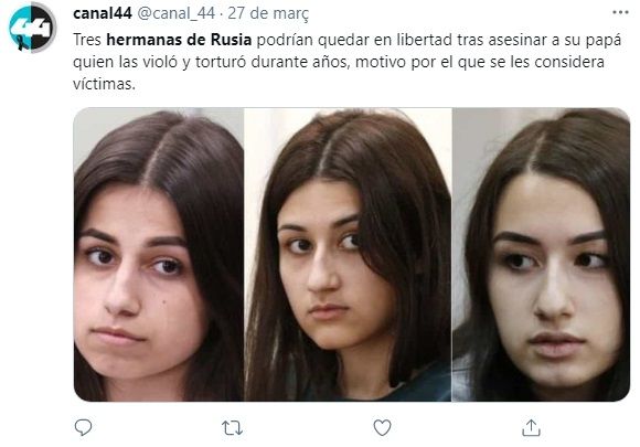 Giro en caso de las hermanas que asesinaron a su papá violador