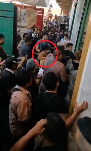 Lady Cinturonazos. Mujer protagoniza pelea en Central de Abasto 