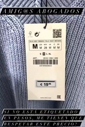 Lady Profeco. Mujer reclama precio de chaleco en Zara |VIDEO