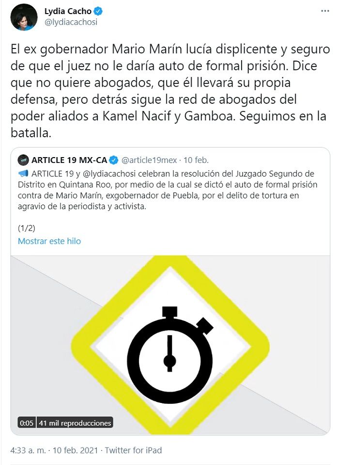Caso Lydia Cacho