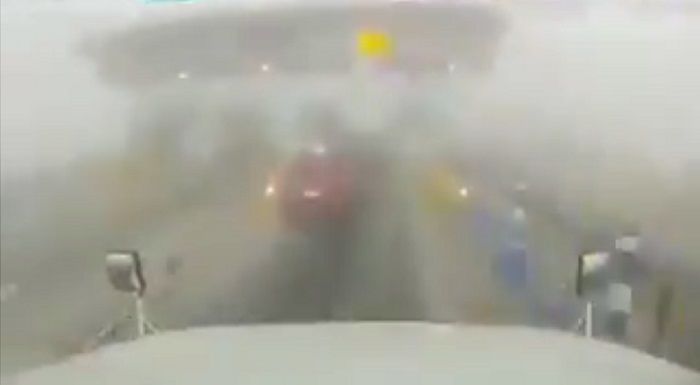 Puebla. Tráiler choca contra caseta de Amozoc-Perote (VIDEO)