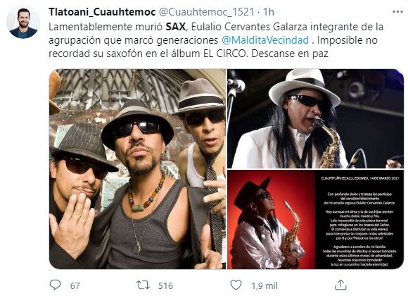 ¿Quién era el cofundador de Maldita Vecindad?