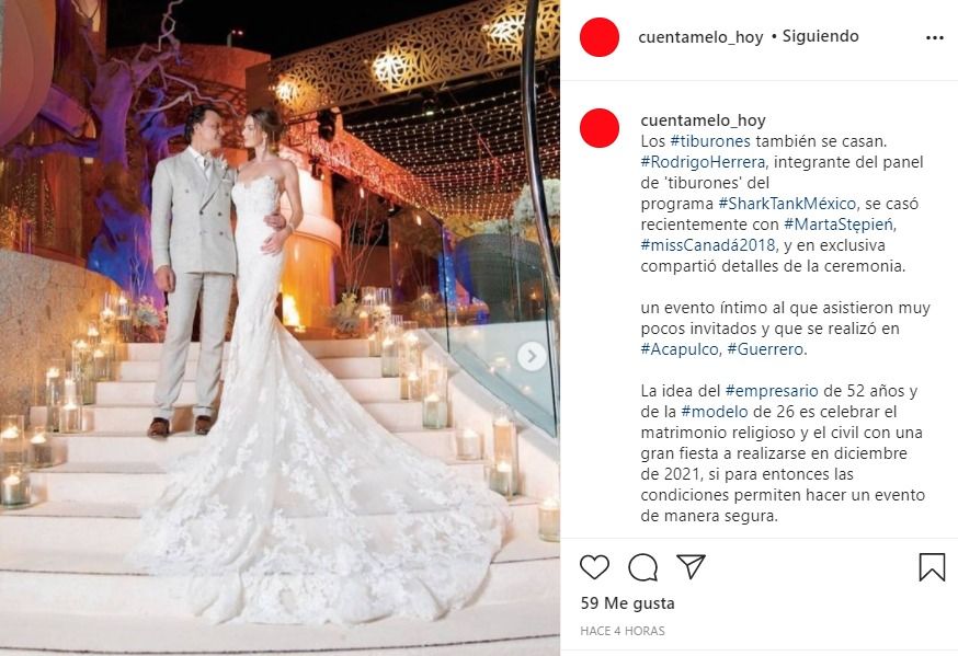 ¿Quién es la esposa de Rodrigo Herrera de Shark Tank? 