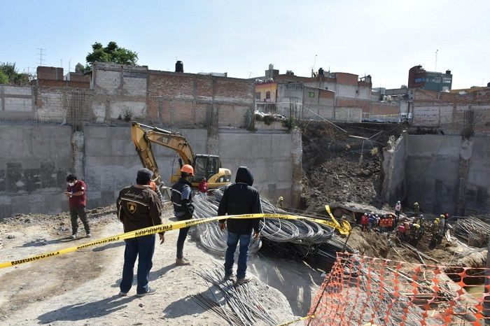 Desplome en Texmelucan por materiales de baja calidad