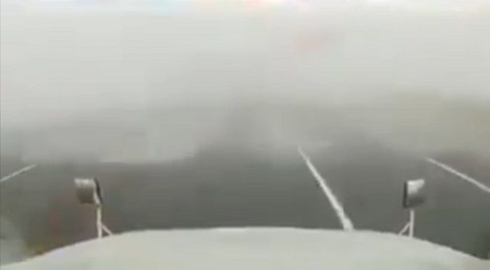 Puebla. Tráiler choca contra caseta de Amozoc-Perote (VIDEO)