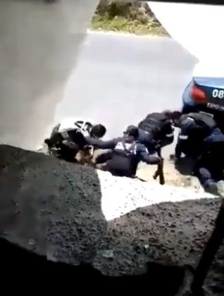 Difunden videos de emboscada a policías en Edomex