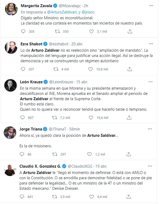 ¿Qué dijo Arturo Zaldívar sobre su extensión de mandato?