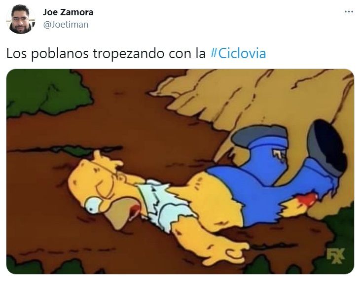 Memes de la ciclovía maldita