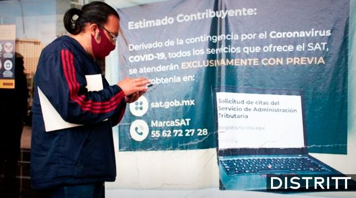 declaración de impuestos ante el SAT