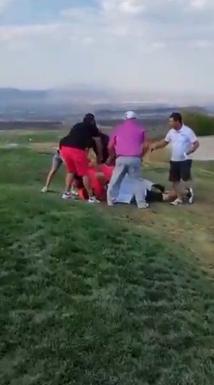 Querétaro. Pelea en campo de golf se hace viral |VIDEO 