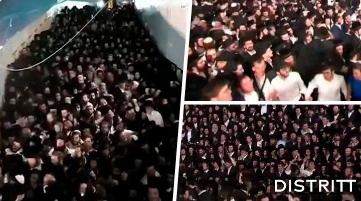 Estampida durante fiesta religiosa en Israel