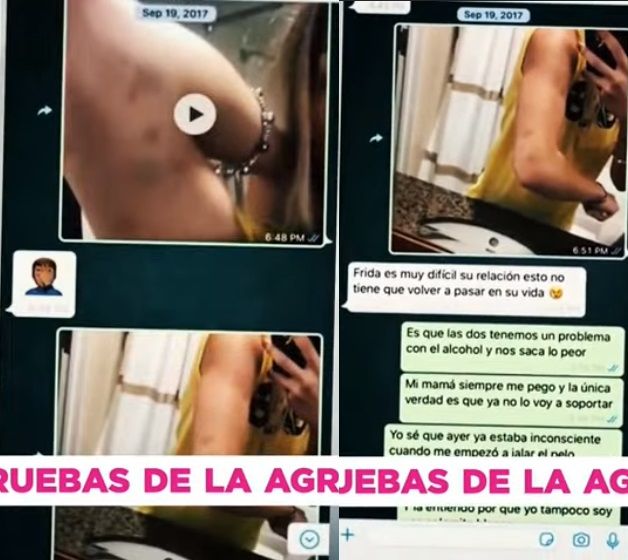 Difunden videos de las agresiones de Alejandra Guzmán a Frida Sofía